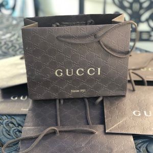 Gucci gift bags!